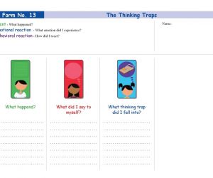 Form No. 13 - The Thinking Traps